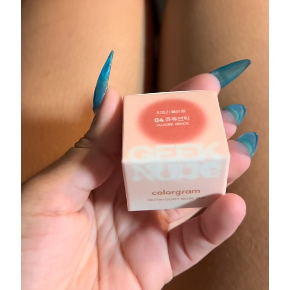 Colorgram Tintin Dory Blur Jam 04 Jujube Brick Geek Nude K-Beauty Lip Tint New